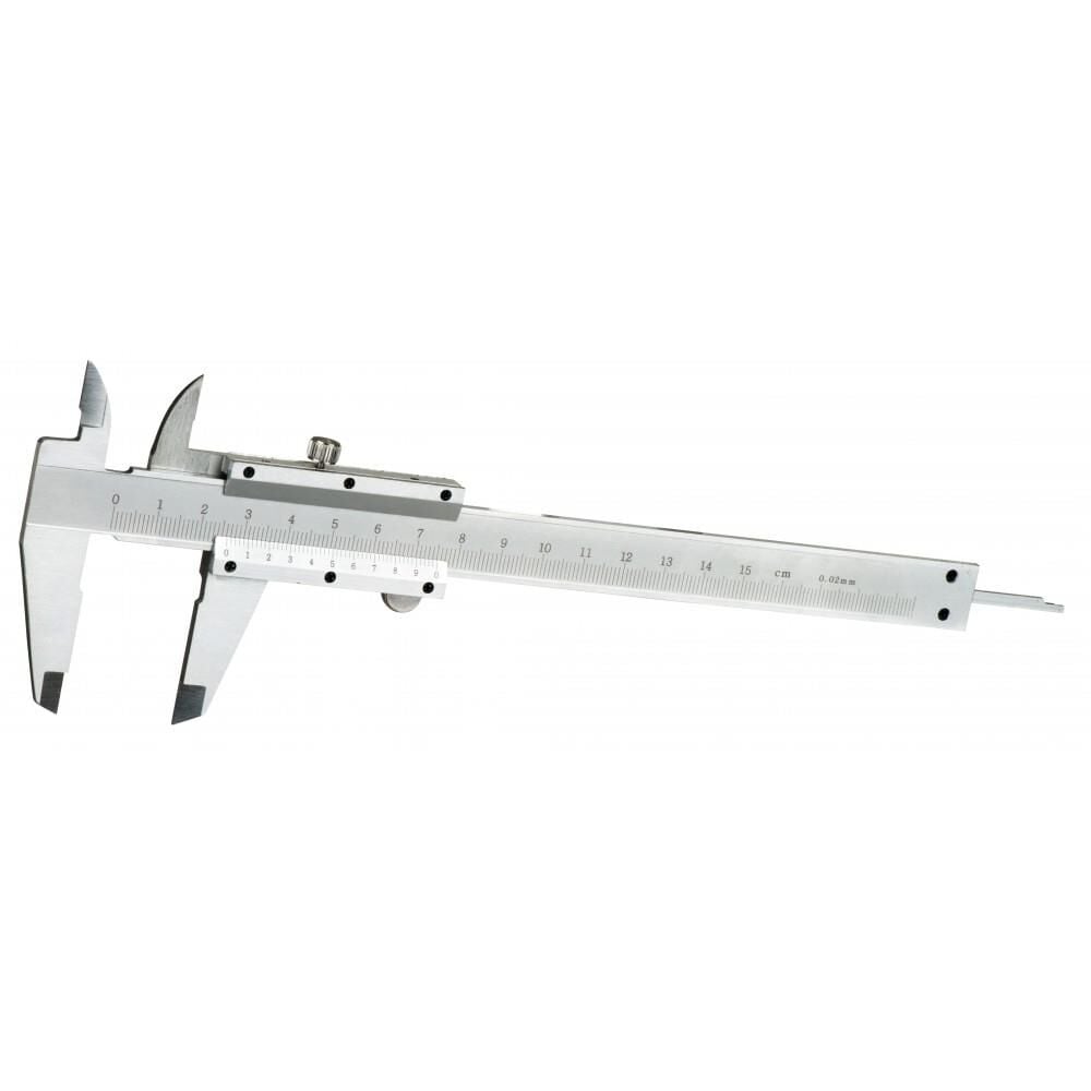 Kupa Çelik Mekanik Kumpas - Hassasiyet 0.05, 6”, 1/128”