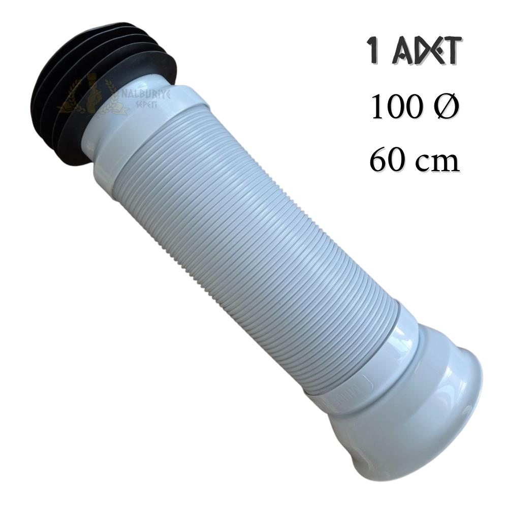İzyapı Çelik Telli Körüklü Kada - Ø100 - 600 mm. - 1 Adet
