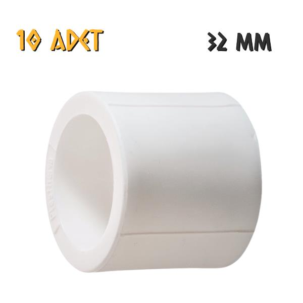 Plastherm PPRC Manşon - 32 mm. - 10 Adet