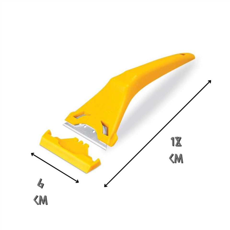 SGS Cam Kazıma Aparatı - İki Açılı Bileme Çeliği - 60 mm.