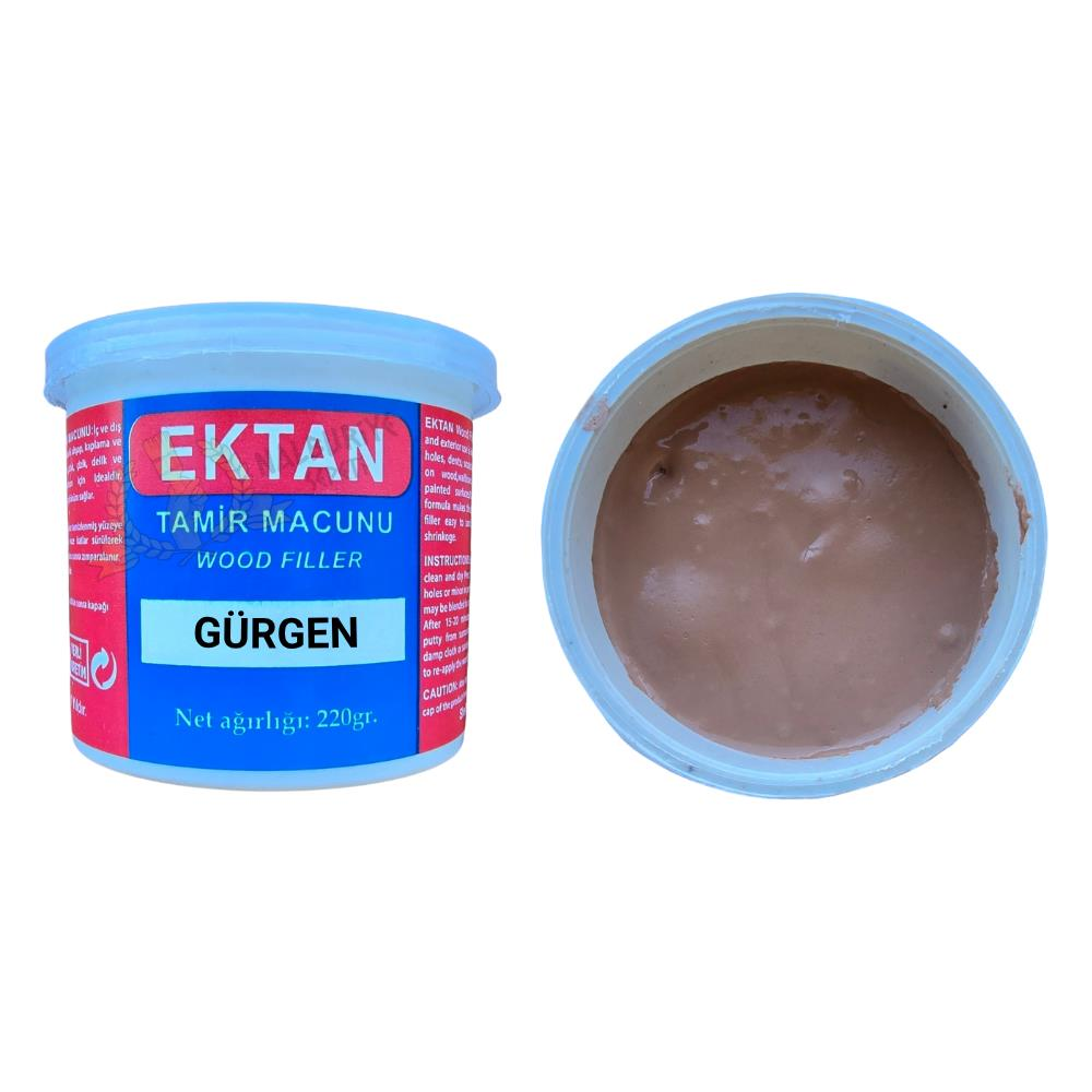 Ektan Masif ve Ahşap Tamir Macunu GÜRGEN 220 gr. - 1 Adet