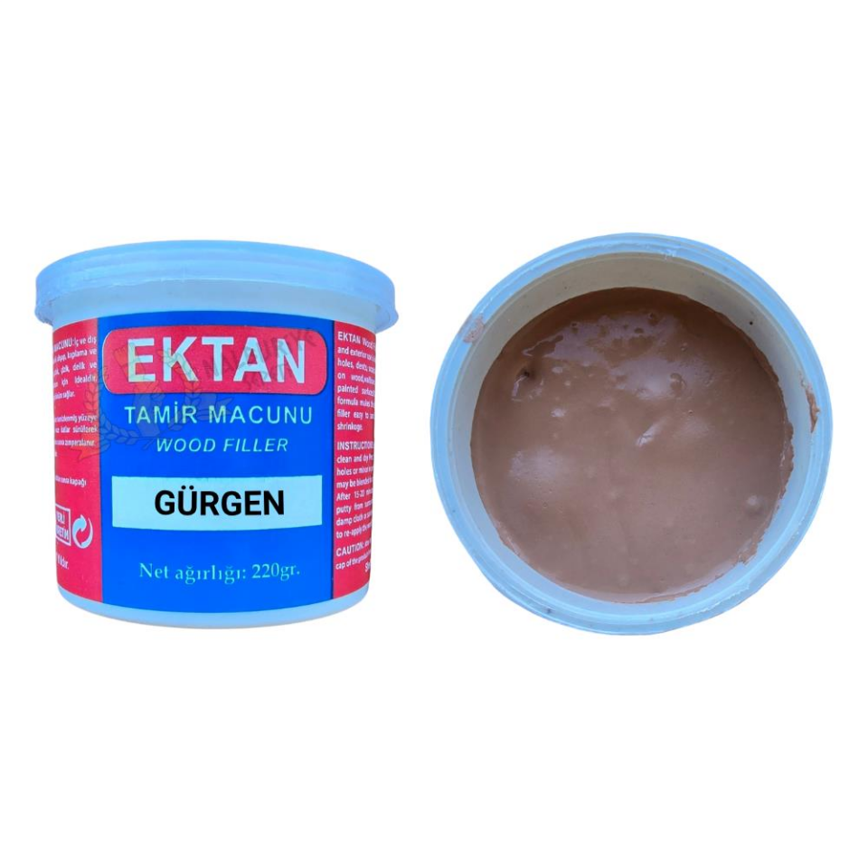 Ektan Masif ve Ahşap Tamir Macunu GÜRGEN 220 gr. - 1 Adet