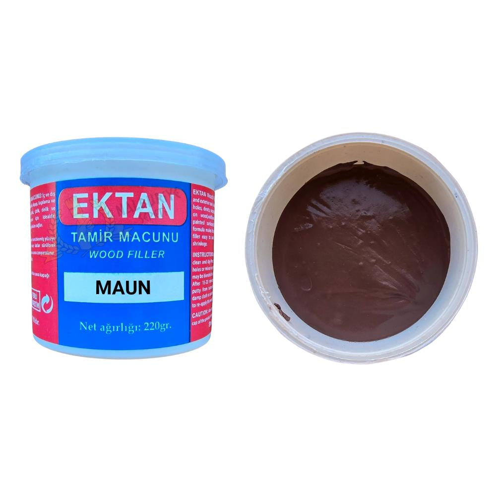 Ektan Masif ve Ahşap Tamir Macunu MAUN 220 gr. - 1 Adet