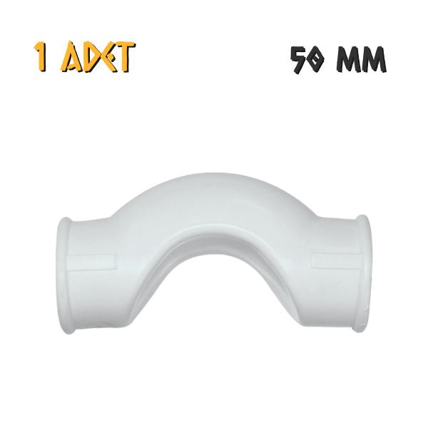 Plastherm PPRC Manşonlu Kısa Kavis 50 mm. - 1 Adet