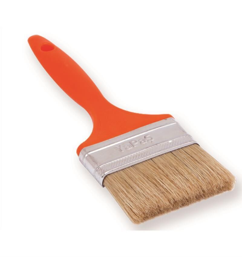 Yapaş Extra Plastik Saplı Kestirme Boya Fırçası No: 4