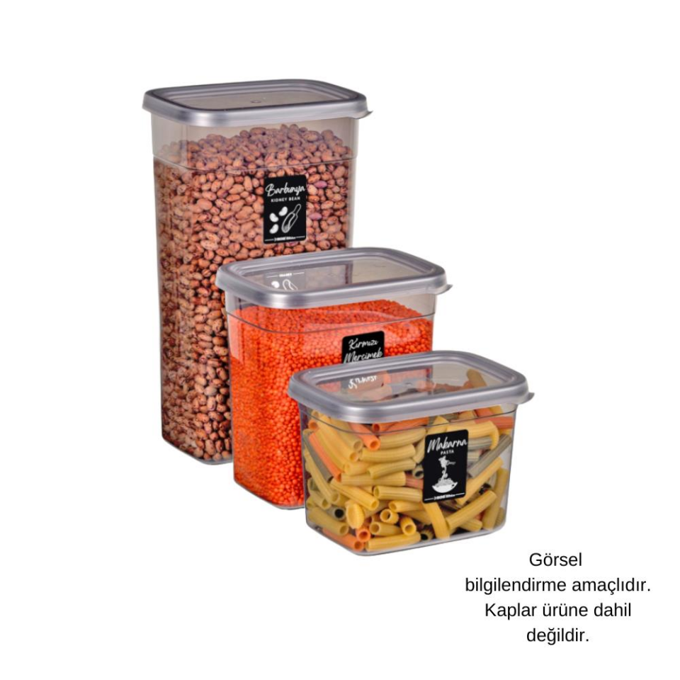 Offbox Yapışkanlı Saklama Kabı Baharat Etiketi - 20 Çeşit - 10 Adet