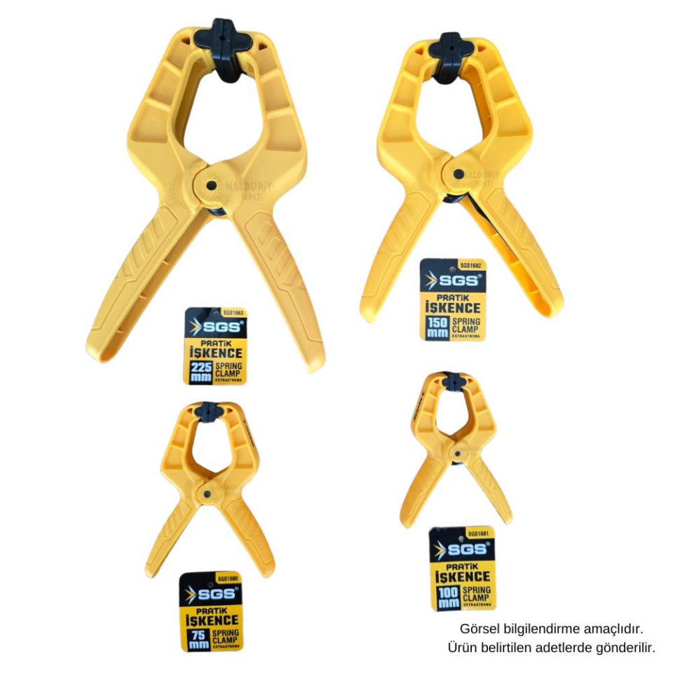 SGS Pratik Mandal İşkence 75 mm. - Çene açıklığı 35 mm. - 1 Adet