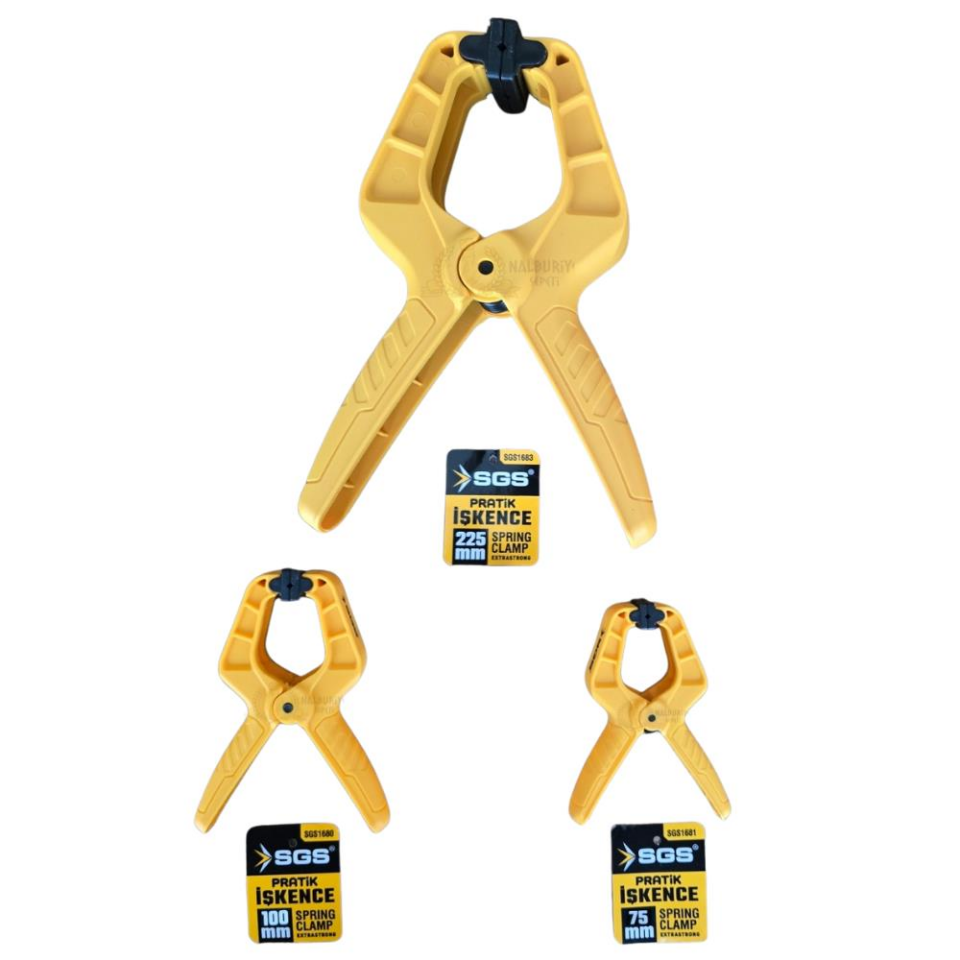 SGS Pratik Mandal İşkence Seti - 2x 75-100-150 mm. - 6 Parça