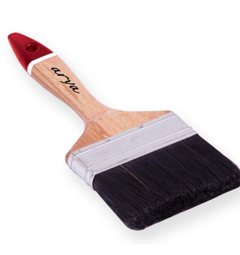 Yapaş Arya Extra Lüks Ahşap Saplı Yağlı Boya Fırçası No: 3 - 7.5 cm.