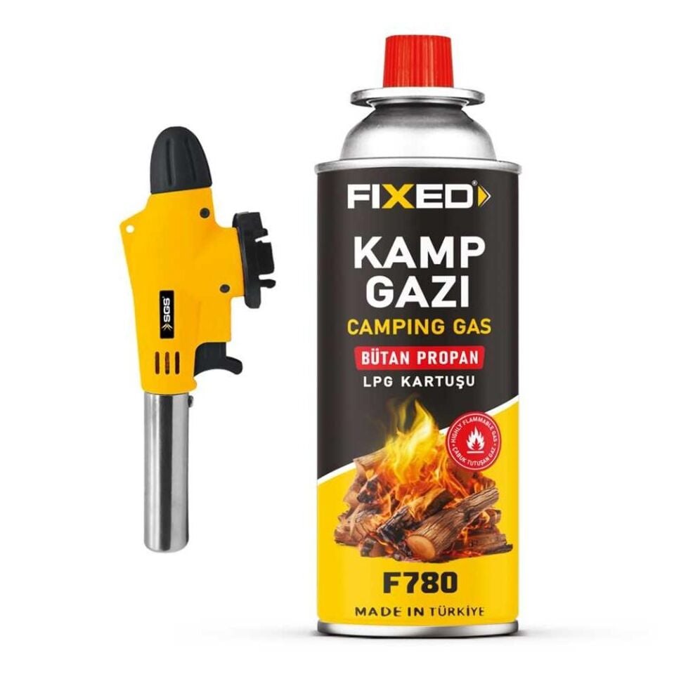 SGS Kamp Pürmüz Seti Isıtma-Yakma-Kaynak Başlık - 227 gr Gaz