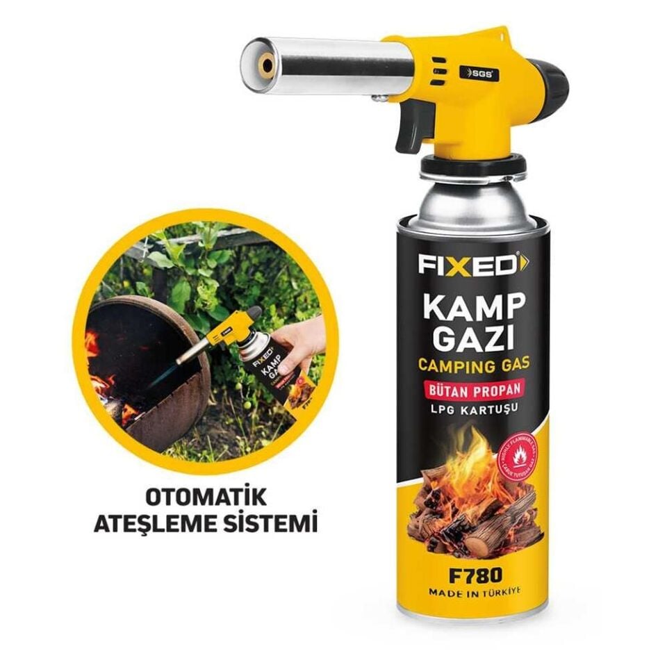 SGS Kamp Pürmüz Seti Isıtma-Yakma-Kaynak Başlık - 227 gr Gaz