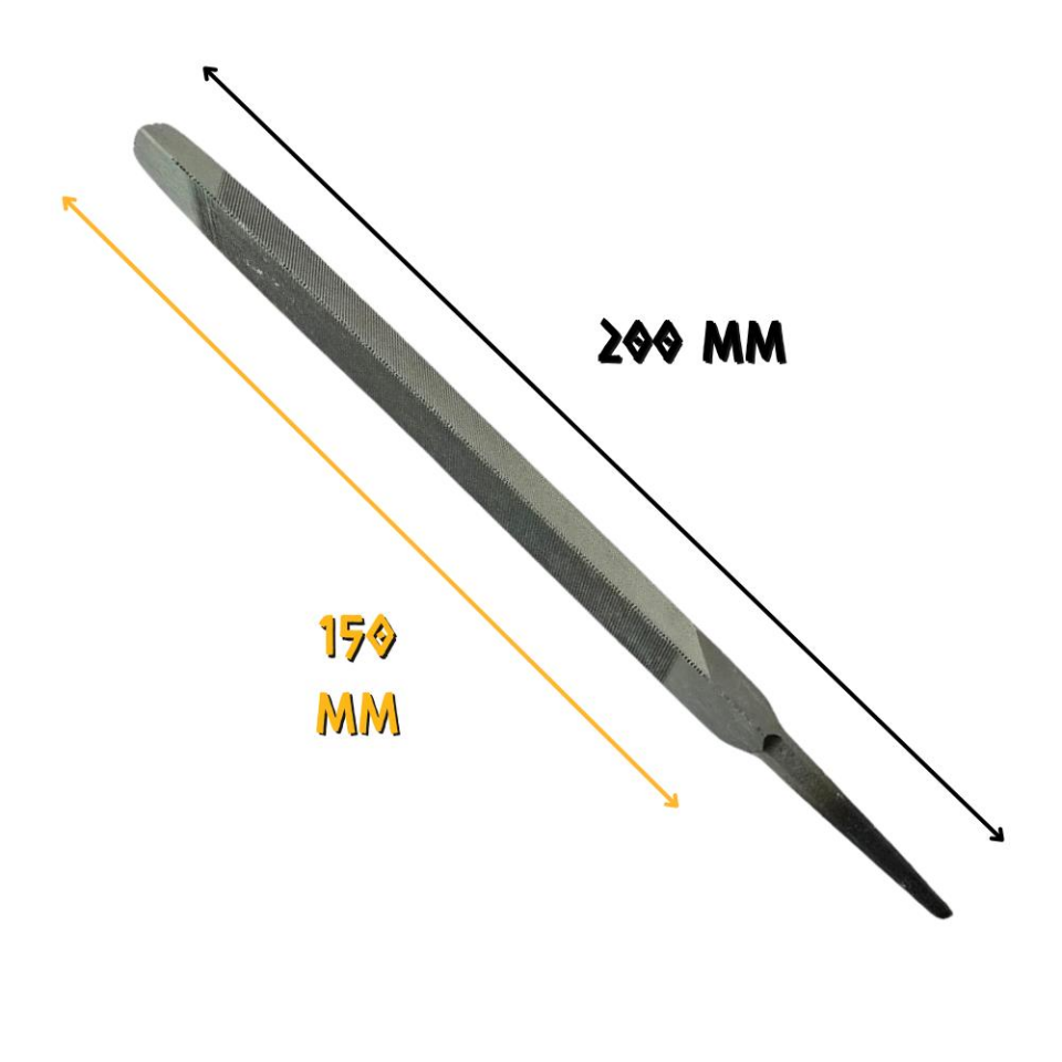 SGS Üçgen Eğe Regular Kalın Dişli 6'' - 150 mm. - 1 Adet