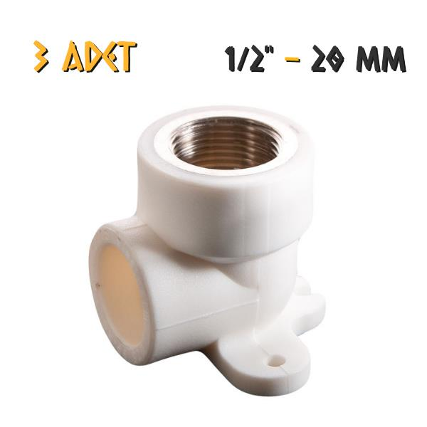 Plastherm PPRC Sıva Altı Batarya Bağlantı İç Dişli 20x1/2'' - 3 Adet