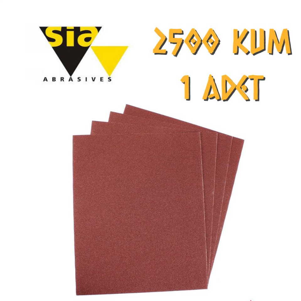 Sia 1913 Su Zımparası 2500 Kum - 1 Adet