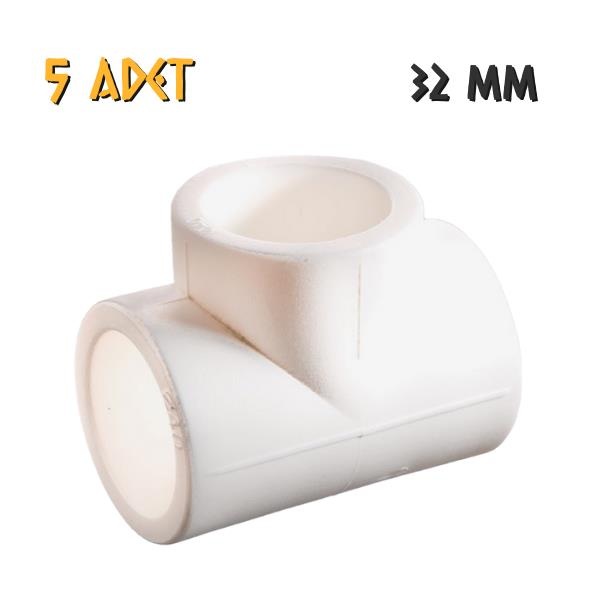 Plastherm PPRC T Parçası 1'' - 32 mm. - 5 Adet