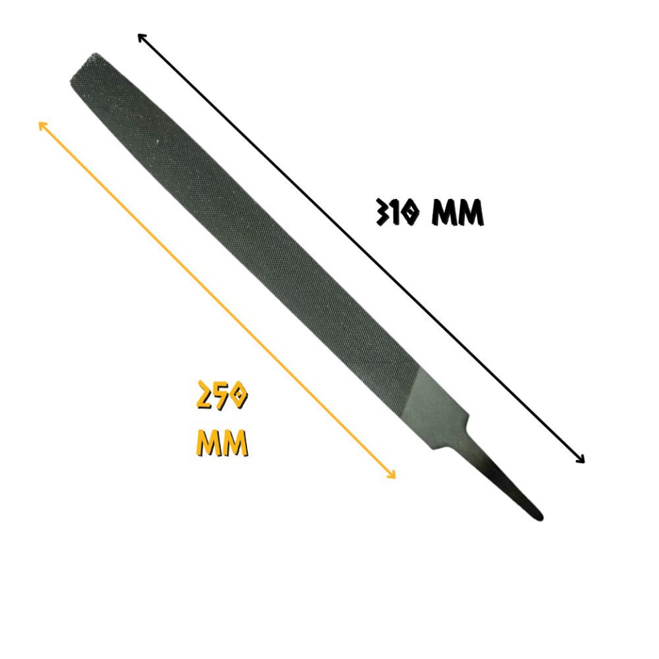 SGS Yassı Düz Eğe Orta Dişli 10'' - 250 mm. - 1 Adet