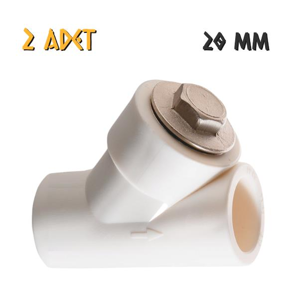 Plastherm PPRC Pislik Tutucu Filtre 20 mm. - Dişi - 2 Adet