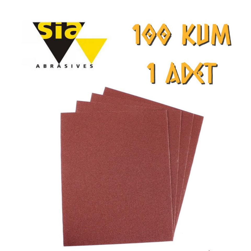 Sia 1913 Su Zımparası 100 Kum - 1 Adet