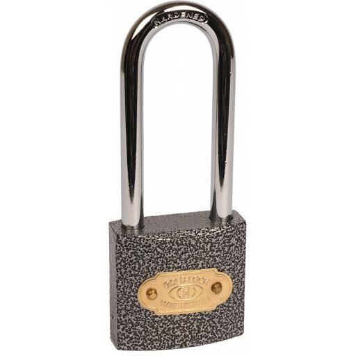 Kupa Uzun Kanca Asma Kilit Gri 63 mm. - 3 Anahtarlı