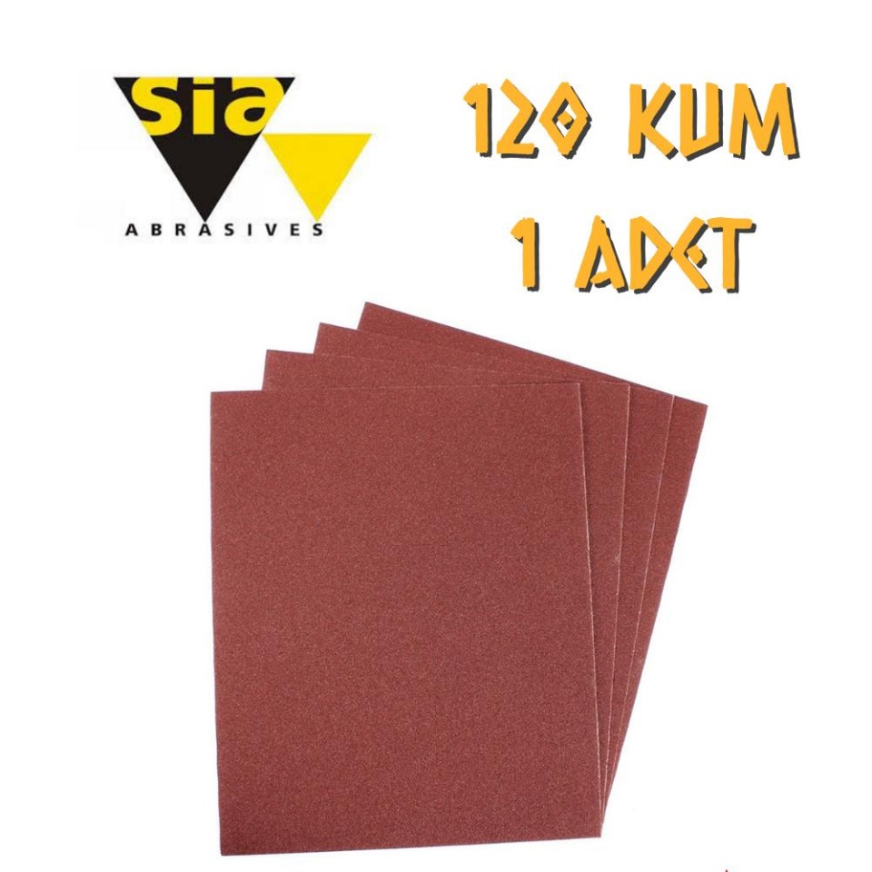 Sia 1913 Su Zımparası 120 Kum - 1 Adet