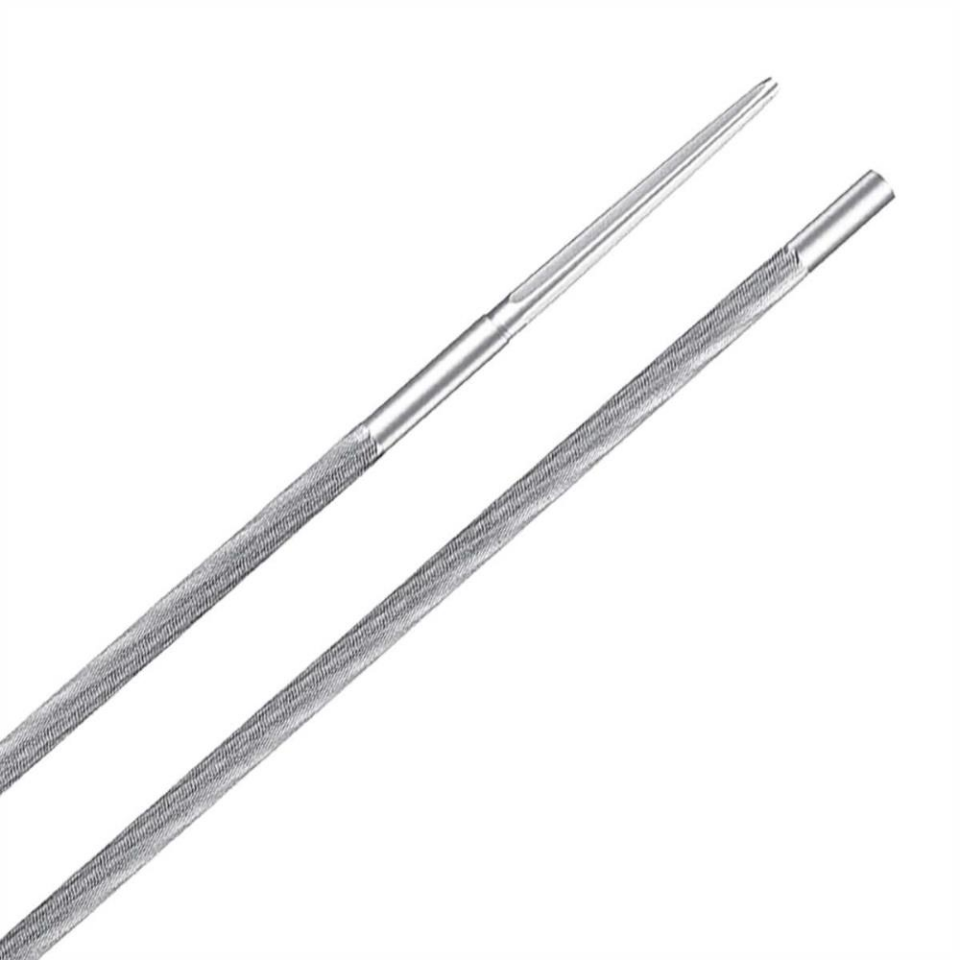 SGS Motorlu Testere Zincir Bileme Eğesi Yuvarlak 5.5 x 200 mm. - 12 Adet