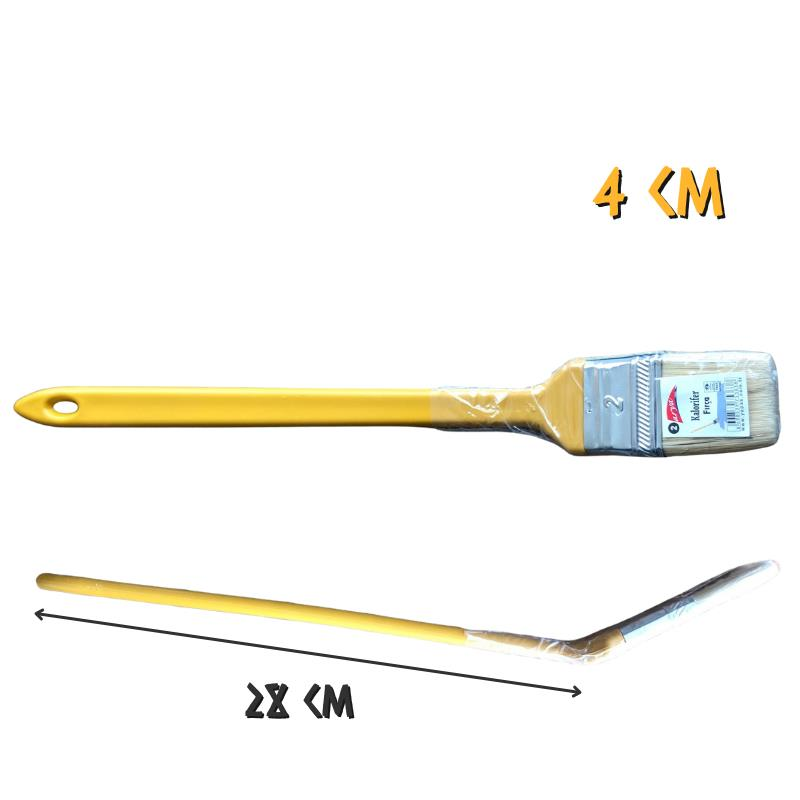 Yapaş Arya Uzun Saplı Kalorifer Fırça No: 2 - 4 cm.