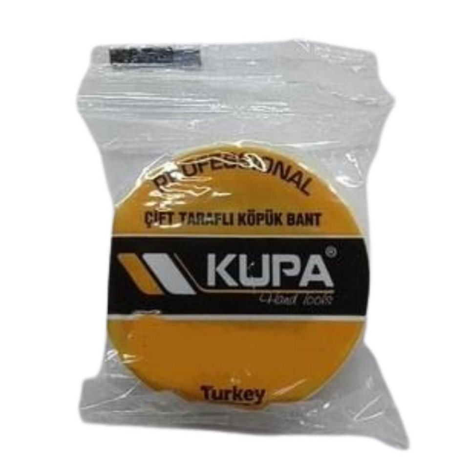 Kupa Çift Taraflı Köpük Bant - 19 mm. X 2 mt. - 1 Adet