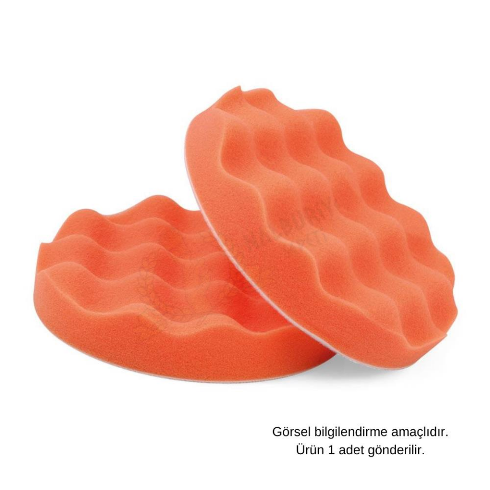SGS Cırtlı Pasta Polisaj Süngeri Yumurta - 150 mm. - 1 Adet
