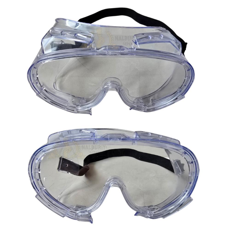 SGS Optimum Koruyucu Toz Gözlüğü - Şeffaf - EN 166 EN 170