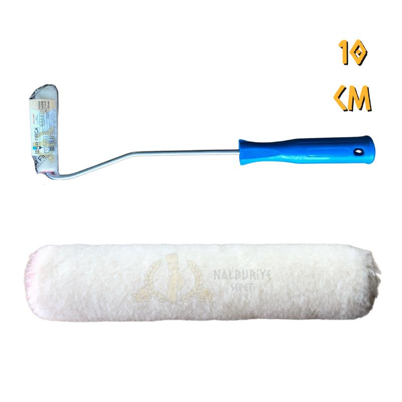 İzmir Fırça Kadife Moher Parmak Rulo Takım - 10 cm