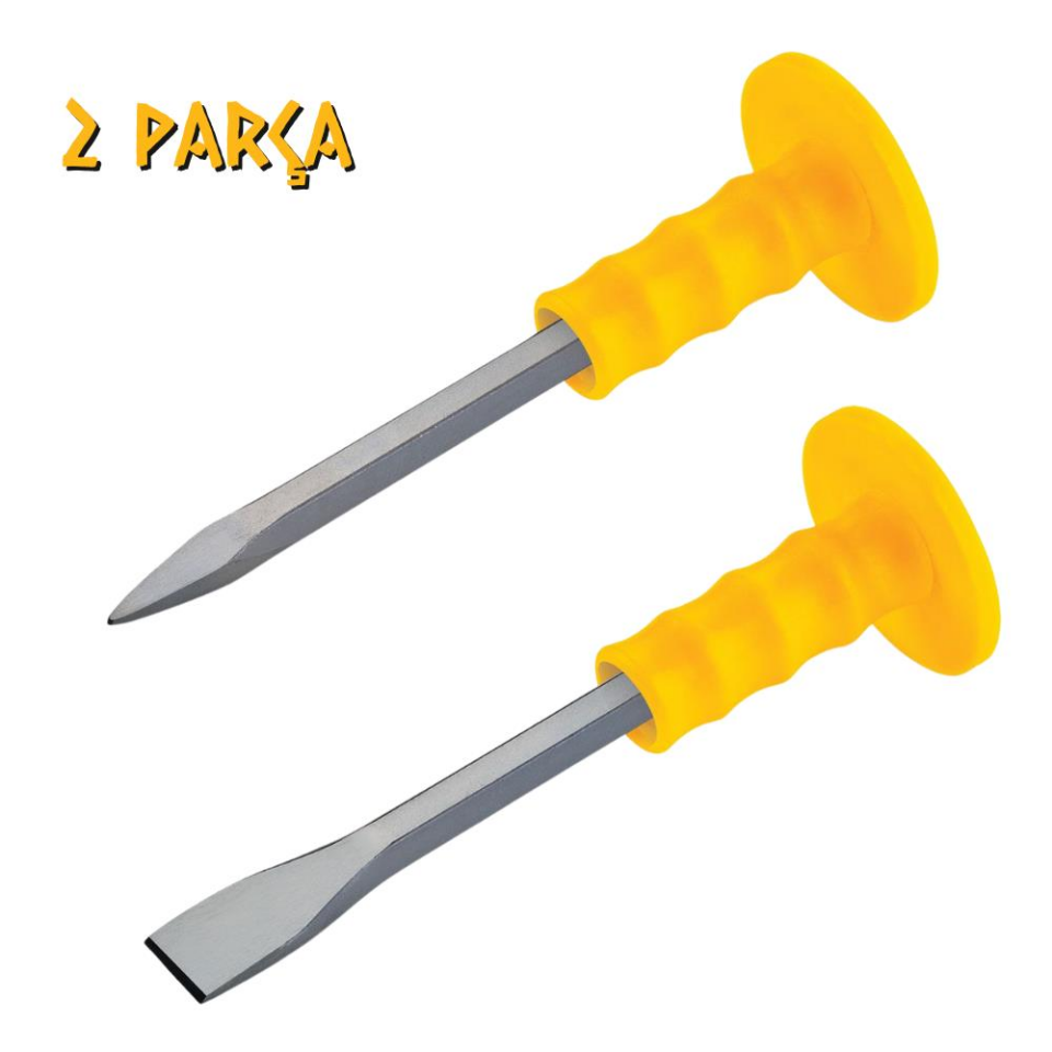 SGS Plastik Korumalı Keski ve Murç Seti 300 mm. - 2 Parça