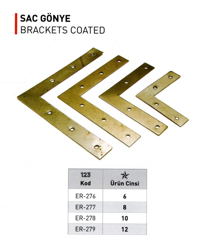 Ersa Düz Sac Gönye No: 6 - 6 cm. - 20 Adet