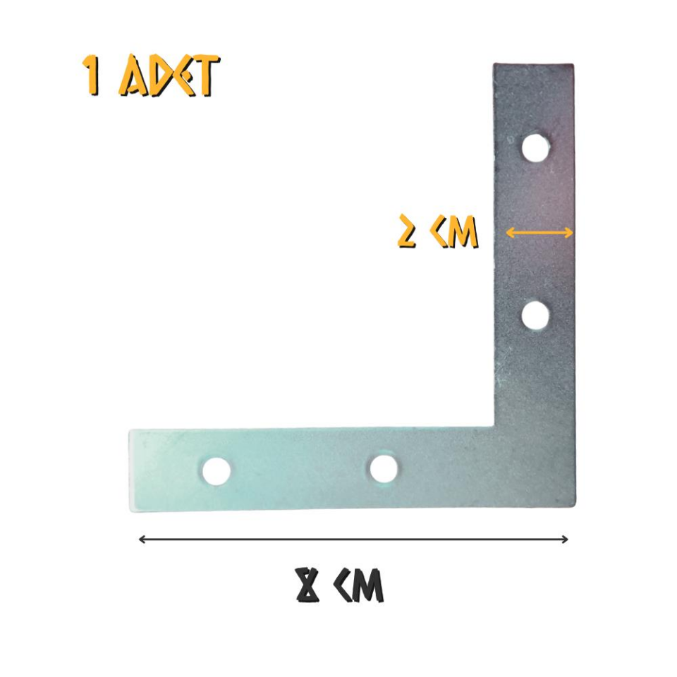 Ersa Düz Sac Gönye No: 8- x mm. - 1 Adet