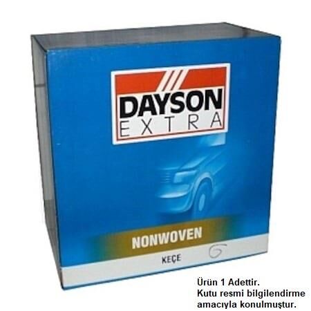 Dayson Keçe Zımpara Kırmızı - 15x23 cm. - 1 Adet