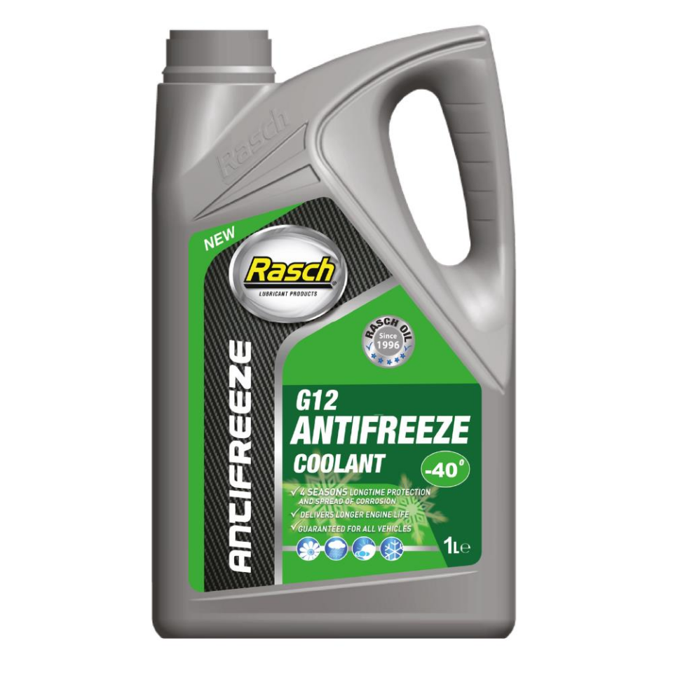 Rasch G12 Organik Radyatör Antifriz Yeşil -40° - 1 Lt.