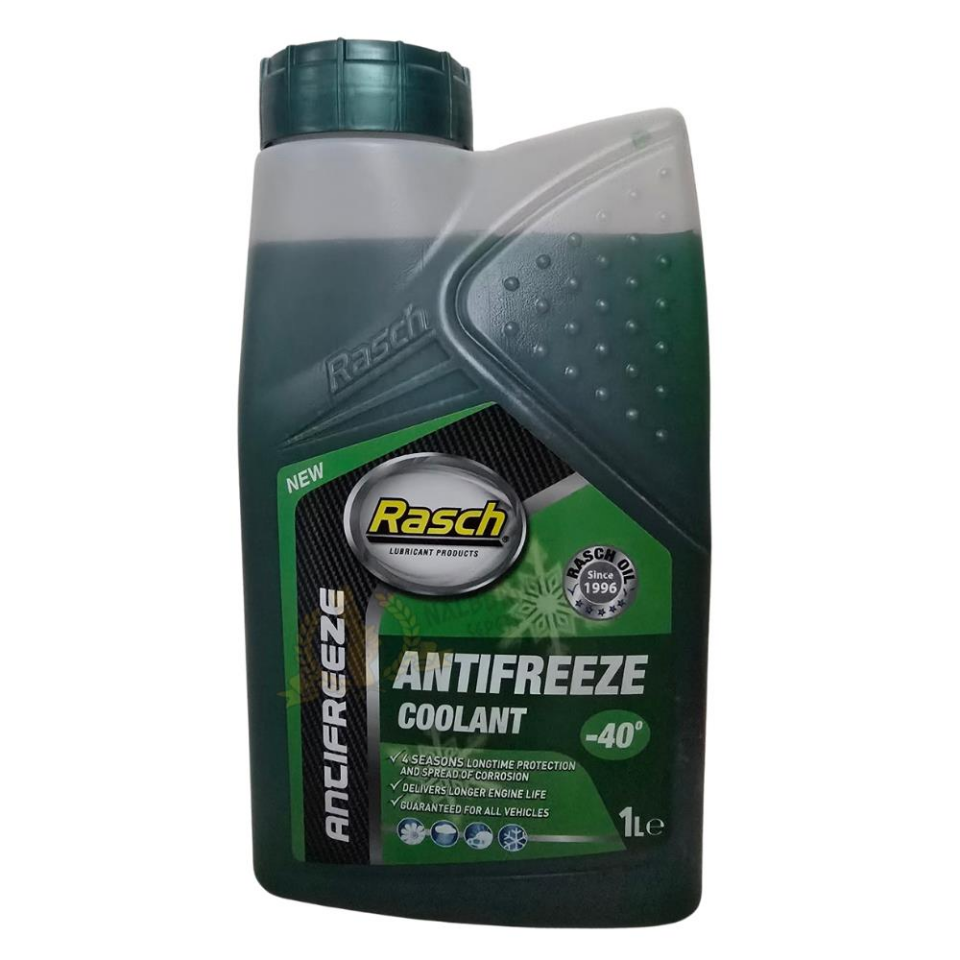 Rasch G12 Organik Radyatör Antifriz Yeşil -40° - 1 Lt.