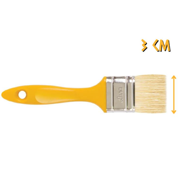 İzmir Fırça Libra Kestirme Boya Fırçası No: 1.5 - 3 cm.