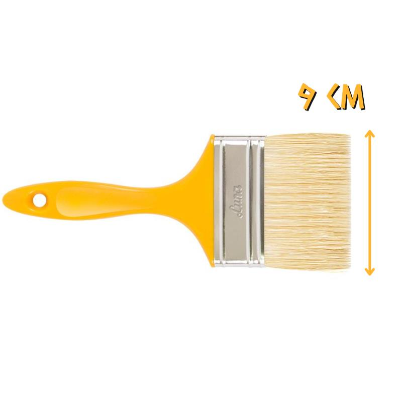 İzmir Fırça Libra Kestirme Boya Fırçası No: 4 - 9 cm