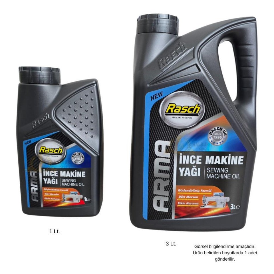 Rasch Leke Bırakmayan İnce Makine Yağı - 1 Lt.