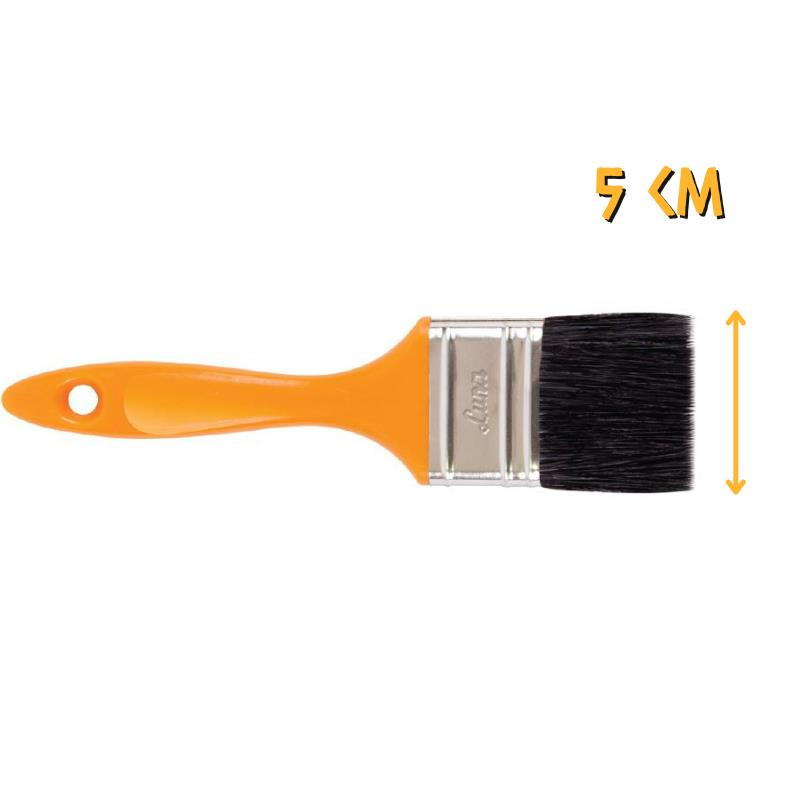 İzmir Fırça Luna Junior Yağlı Boya Fırçası No: 2 - 5 cm.