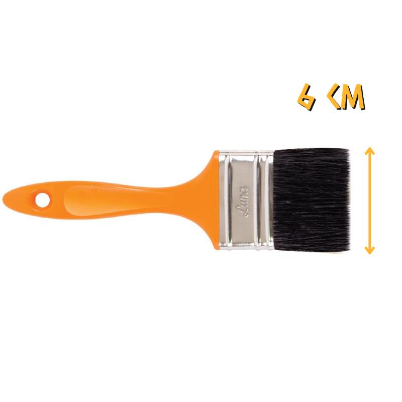 İzmir Fırça Luna Junior Yağlı Boya Fırçası No: 2.5 - 6 cm.