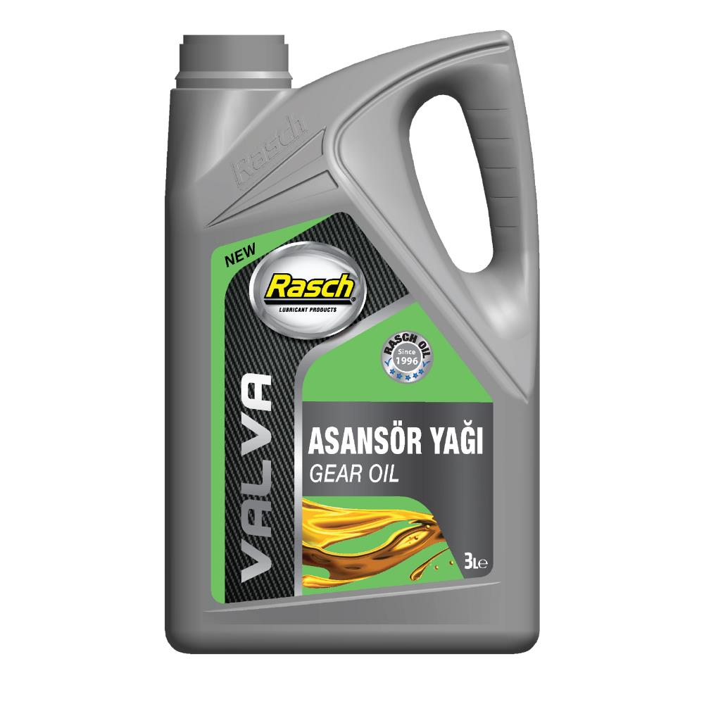 Rasch Valva Asansör ve Genel Amaçlı Dişli Yağı - 3 Lt.