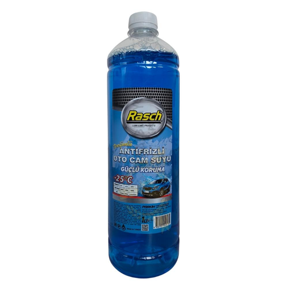 Rasch Parfümlü Antifrizli Oto Cam Suyu Mavi -25° - 1 Lt.