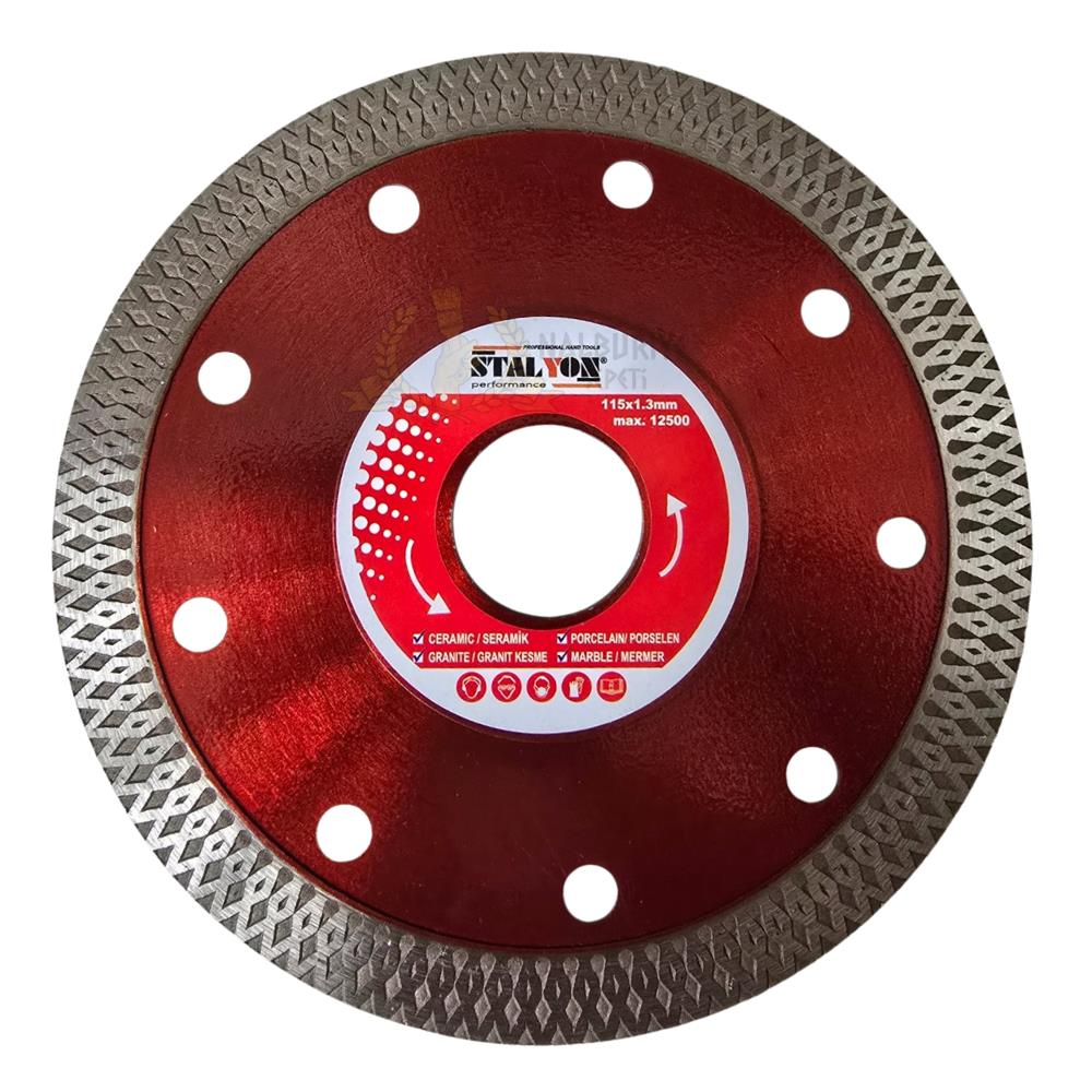 Stalyon Seramik Porselen Mermer Granit Hassas Kesme Taşı 115 mm.
