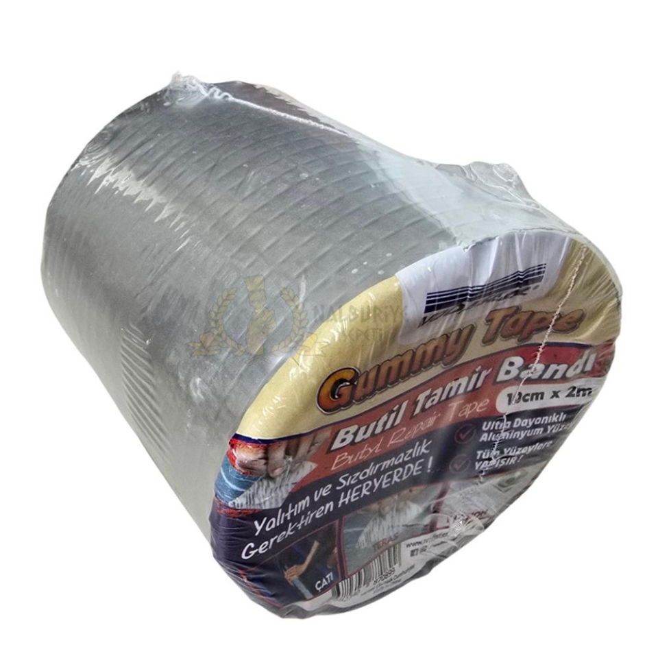 Vodaseal Sakız Bant Butil Yalıtım ve Sızdırmazlık Tamir Bandı 10 cm x 2 mt.