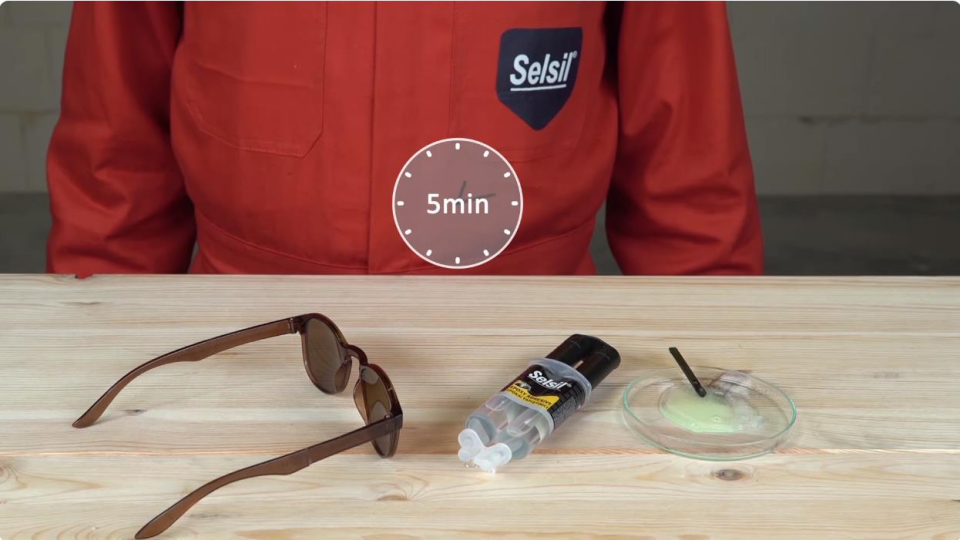 Selsil Epoksi Genel Amaçlı Yapıştırıcı Şırınga 28 gr.