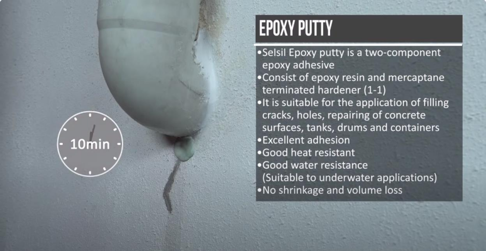 Selsil Epoksi Metal Tamir Macunu 57 gr.