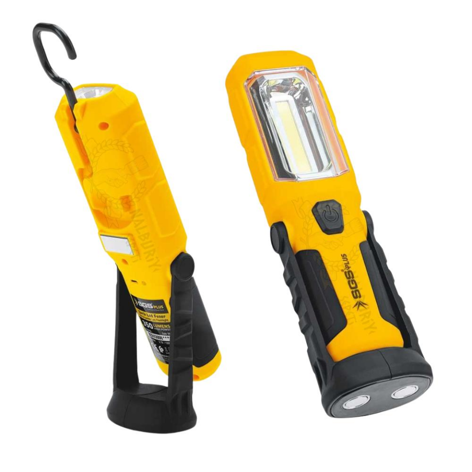 SGS USB Şarjlı Mıknatıslı Ayaklı Led Fener 350 Lumen