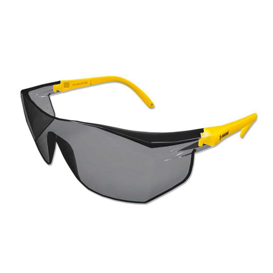 SGS Classic Koruyucu Oksijen Kaynak Gözlüğü - Füme - Z 87-1 EN 166F EN 170F