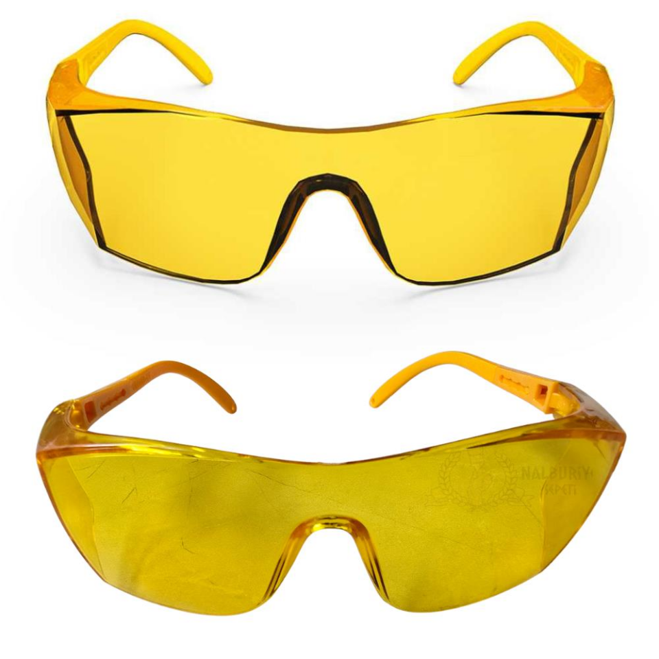 SGS Classic Koruyucu Gözlük - Sarı - Z 87-1 EN 166F EN 170F